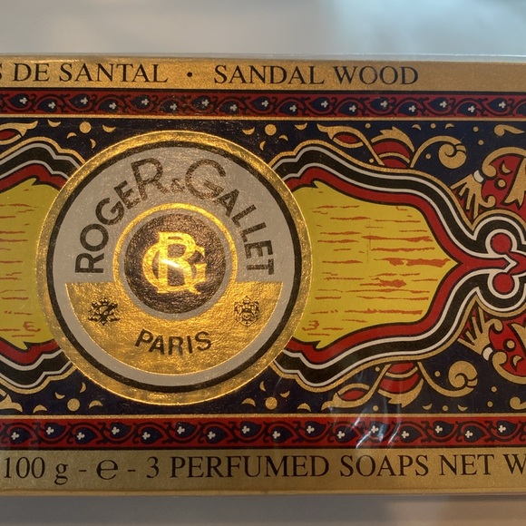 Roger & Gallet Box of 3 Sandal Wood Scented Soaps 3 @ 3.5 Oz each VTG SEALED NWT - Picture 13 of 14
